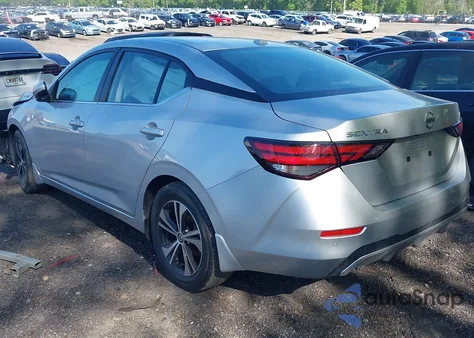 2021 Nissan Sentra Sv Xtronic Cvt from USA, damaged, VIN 3N1AB8CV8MY218724